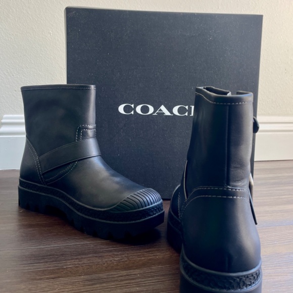 Black Coach Boots - Picture 2 of 6